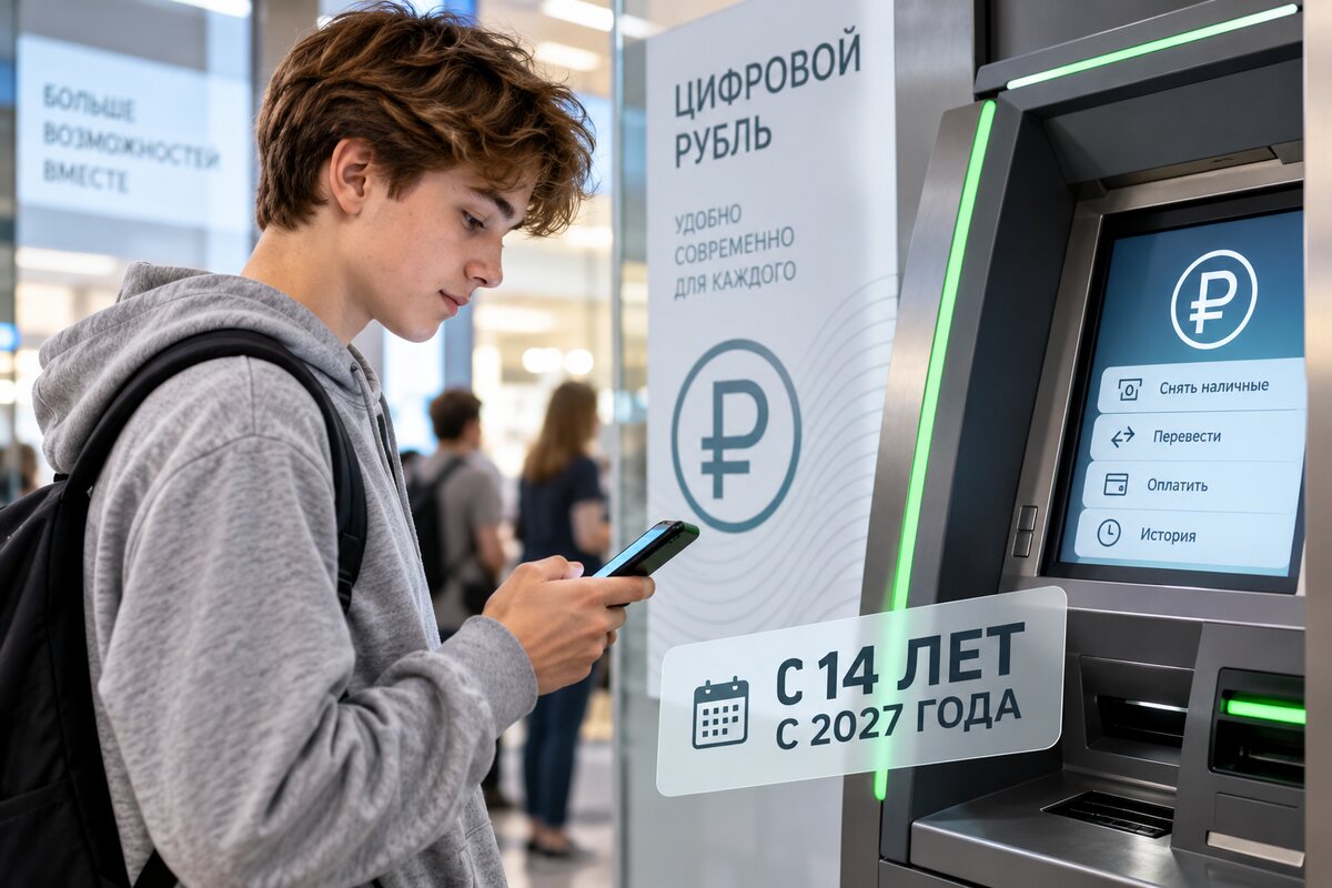 Цифровой рубль хотят открыть и подросткам 