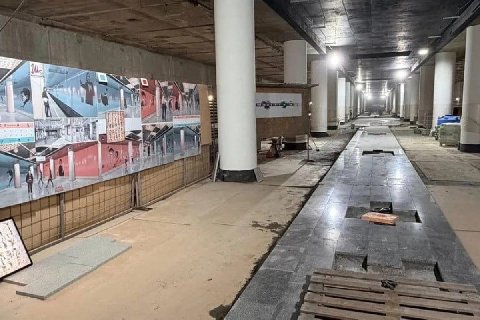 Станция метро «Театральная» в Самаре готова на 86%