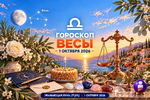 Гороскоп для рождённых 1 октября о своём решении