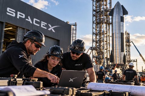 SpaceX открыла около 2500 вакансий