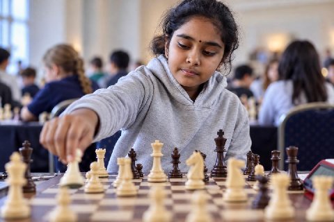 Бодхана Сиванандан в 11 лет побила шахматный рекорд