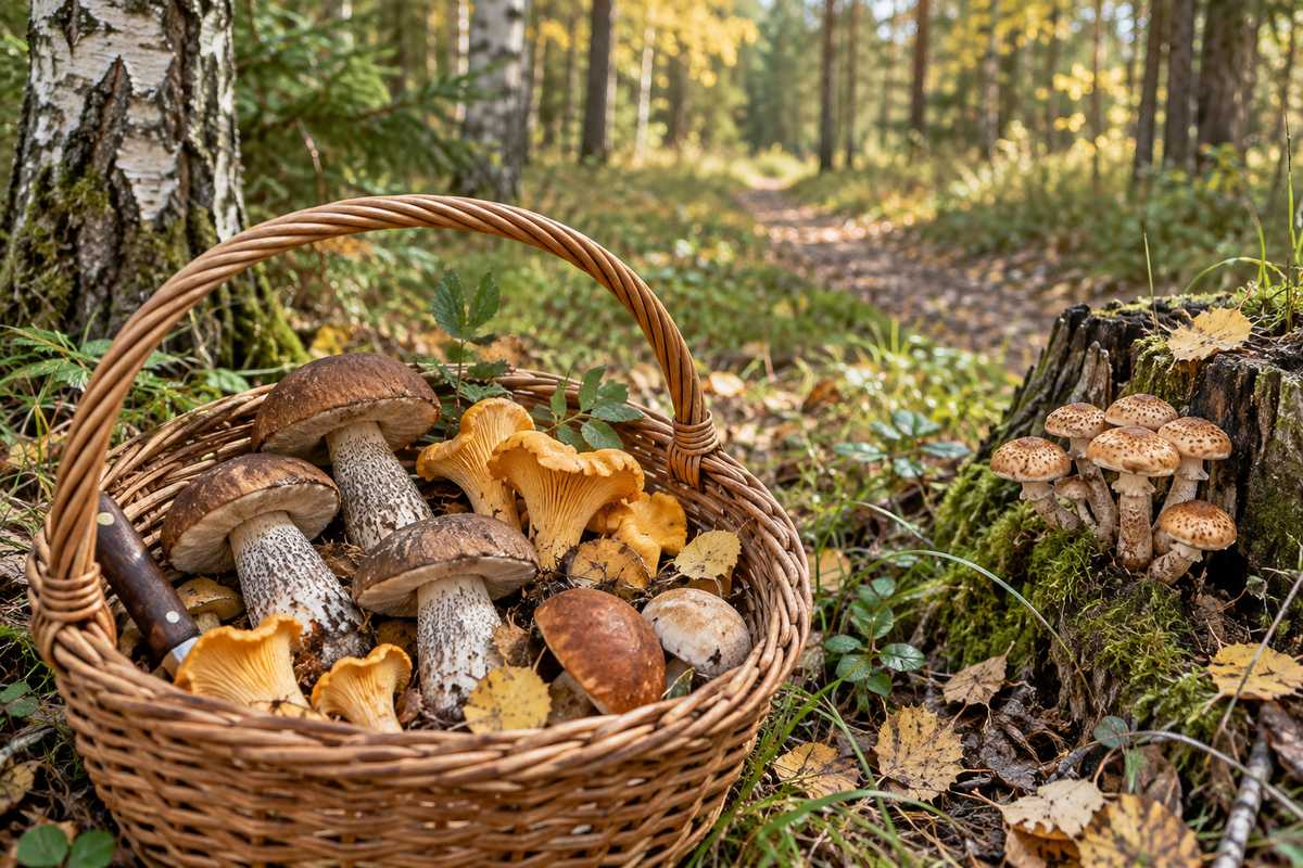 Где искать грибы в Подмосковье сейчас