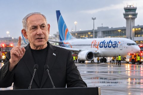 Нетаньяху заявил о попытке разбить самолёт Flydubai