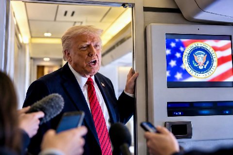 Белый дом исключил CNN из рейса Трампа в Теннесси