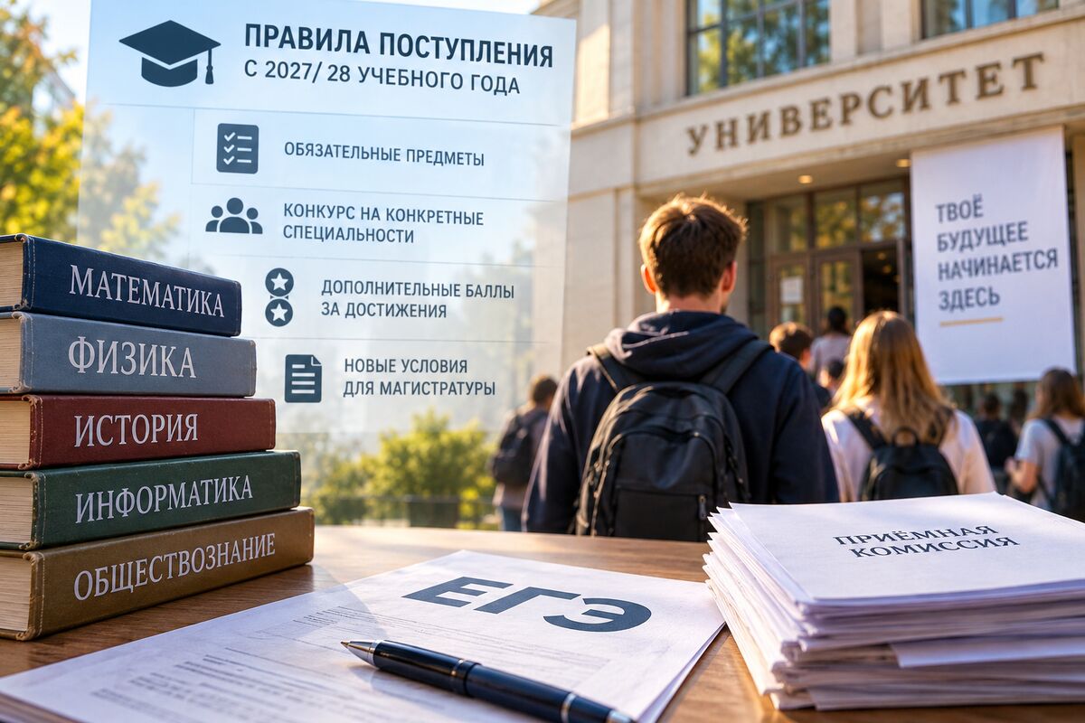 Минобрнауки меняет правила поступления в вузы с 2027 года
