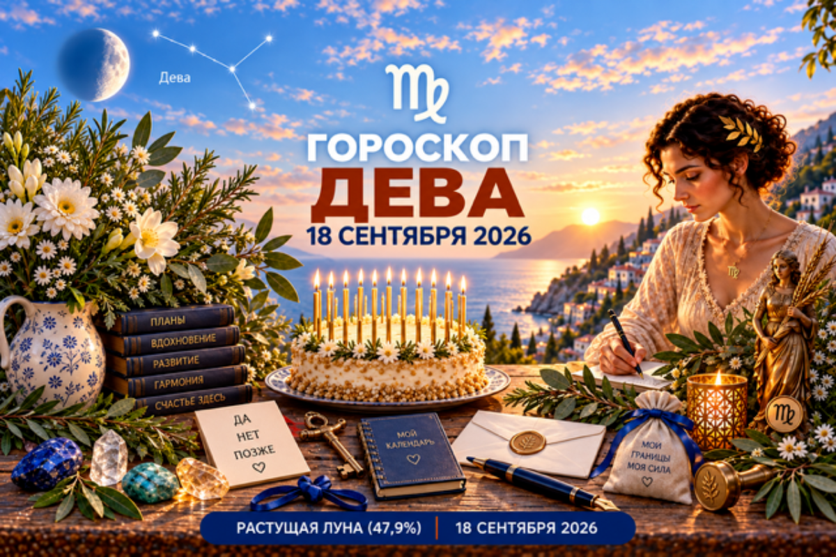 Гороскоп для рождённых 18 сентября о слове «постараюсь»