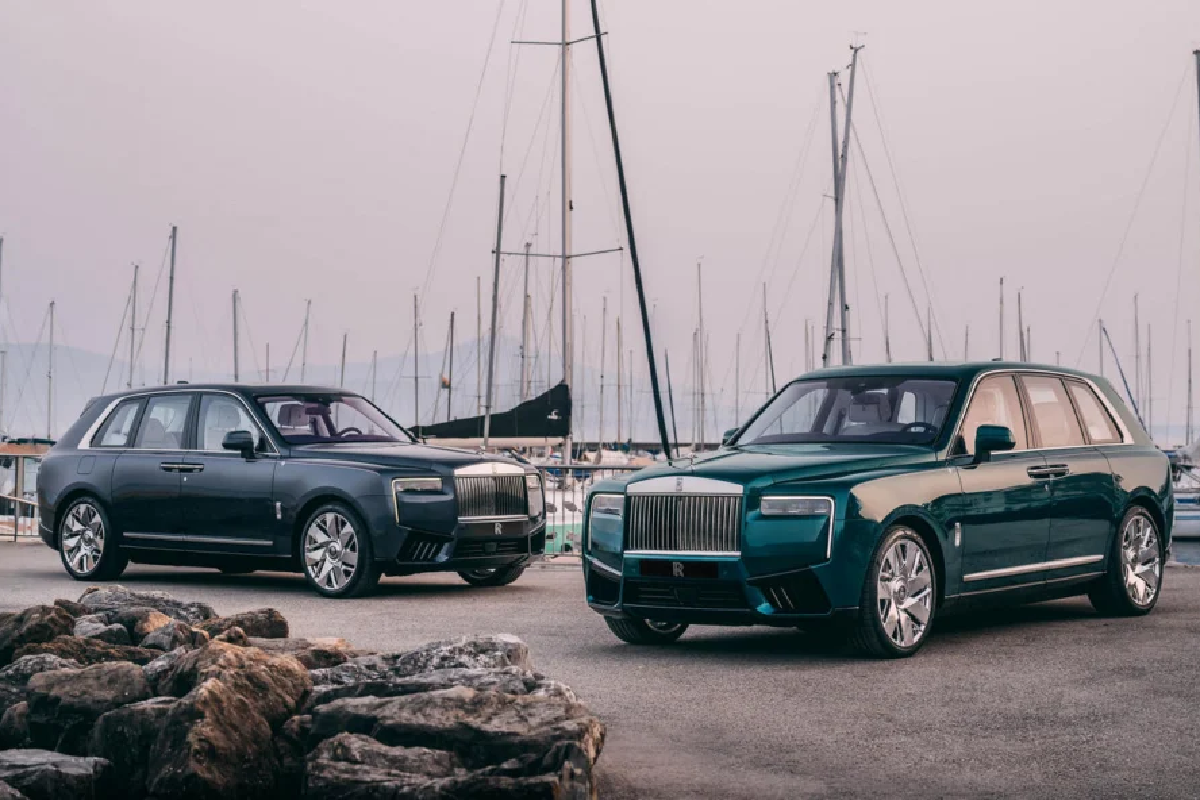 «Роллс-Ройс» представил четыре уникальных внедорожника Cullinan