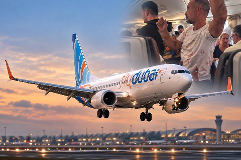 Рейс Flydubai экстренно сел после драки пилотов в кабине