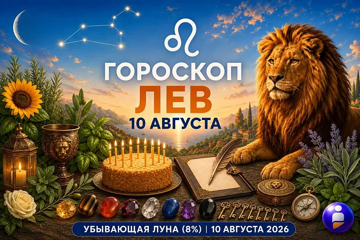 Гороскоп для рождённых 10 августа о новой попытке