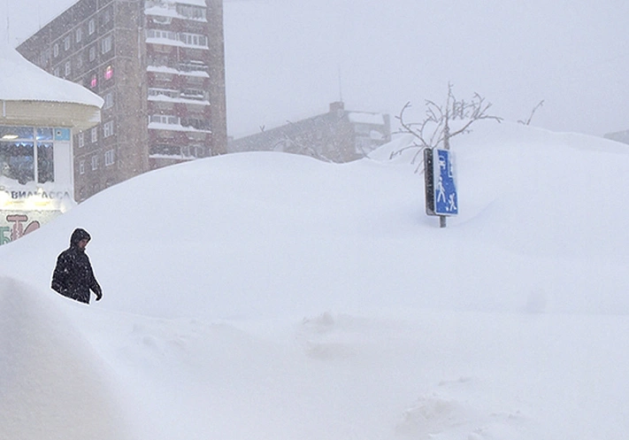 Рейтинг городов с самыми высокими сугробами