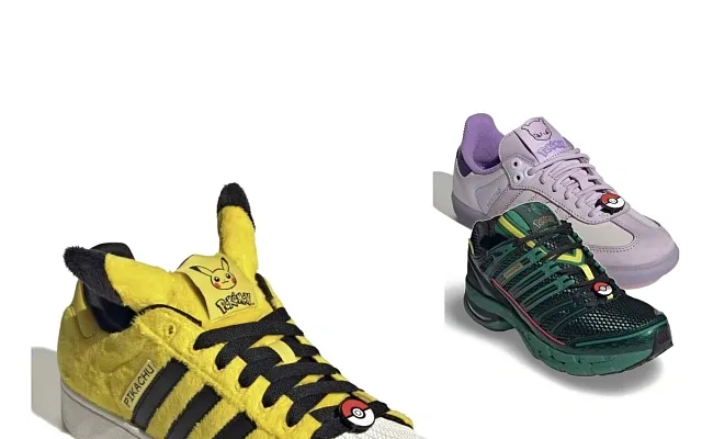 Adidas обул покемонов в Superstar и Samba