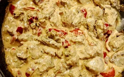 Сливочная курица-карри