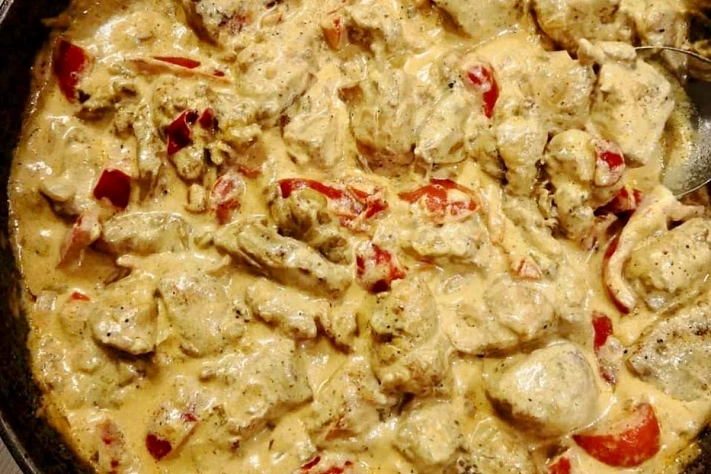 Сливочная курица-карри