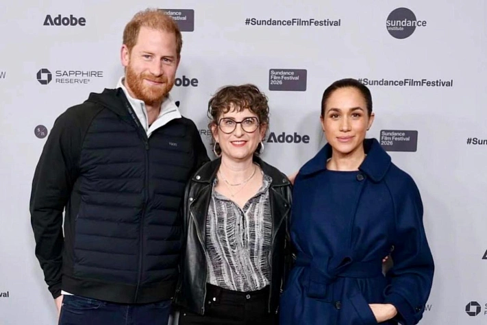 Гарри и Меган снова вышли в свет как продюсеры документального кино