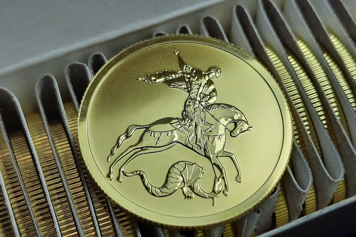 «Георгий Победоносец» остаётся самой популярной инвестиционной монетой в России
