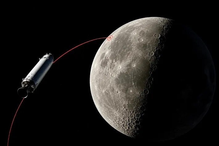 Ступень Falcon 9, вероятно, уже врезалась в Луну