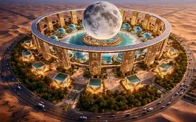 Курорт с гигантской Луной хотят построить в ОАЭ