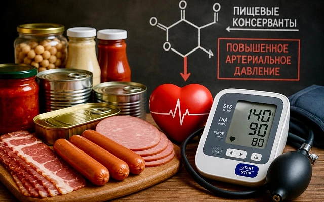Консерванты связали с риском высокого давления