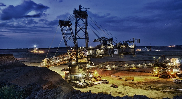 В стране уменьшилась добыча полезных ископаемых