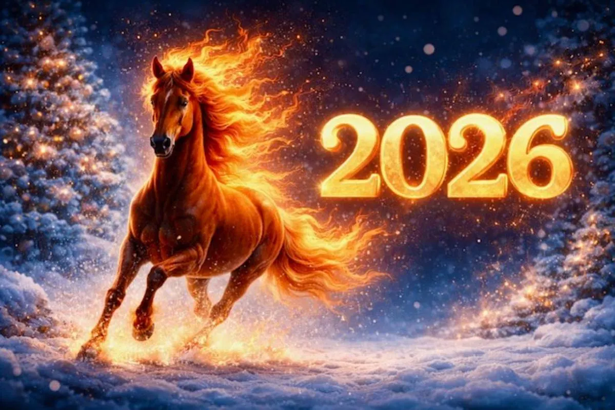 С наступающим 2026 годом — годом Огненной Лошади