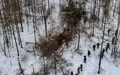 В Приамурье нашли место крушения пропавшего вертолёта