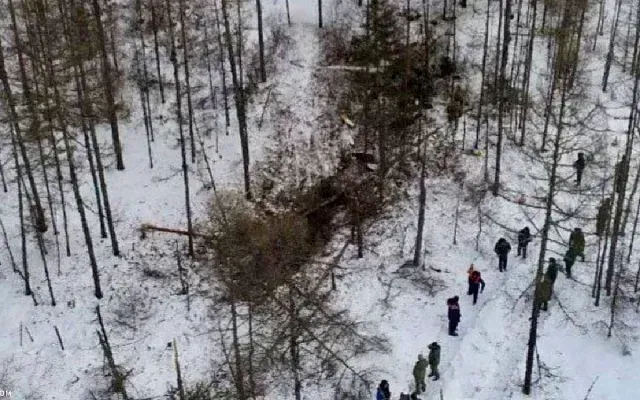 В Приамурье нашли место крушения пропавшего вертолёта