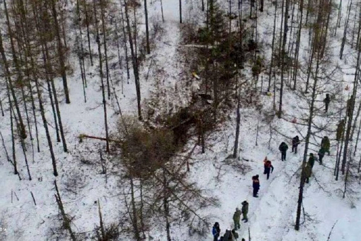 В Приамурье нашли место крушения пропавшего вертолёта