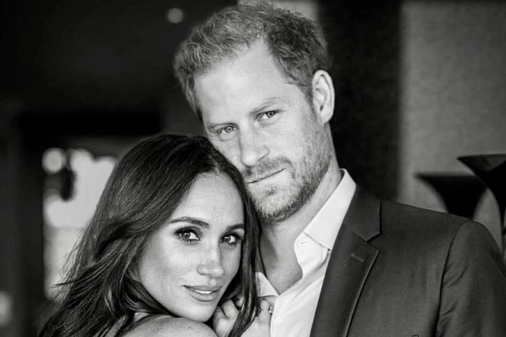 Гарри и Меган — новый кадр из личного архива