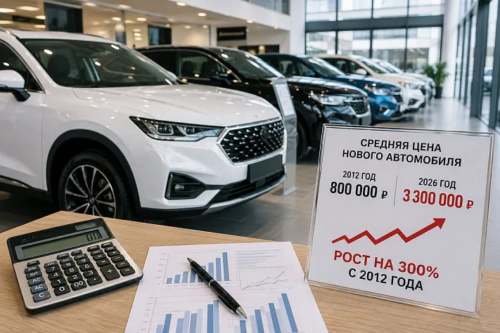 Новые автомобили в России подорожали в четыре раза