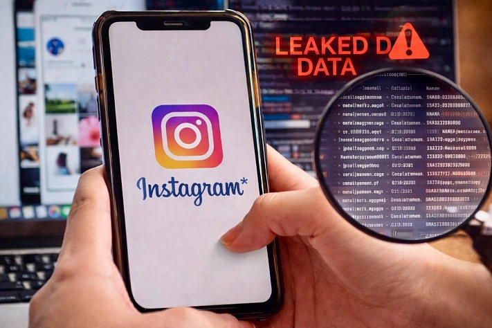 Данные 17,5 млн пользователей Instagram* попали в сеть
