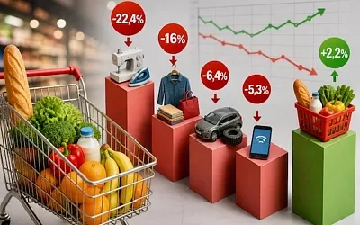 Россияне режут траты на одежду и услуги