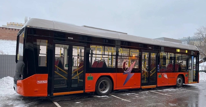 В Нижнем Новгороде презентовали новые электробусы