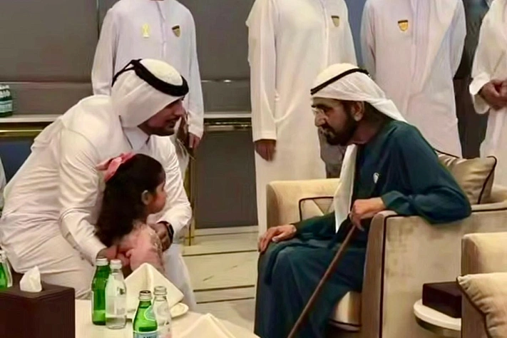 В Дубае показали, как остаются семьёй даже после громкого развода