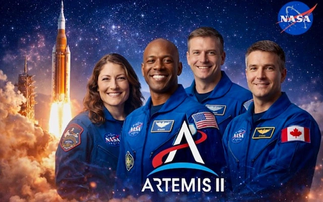 NASA впервые за полвека отправила людей к Луне