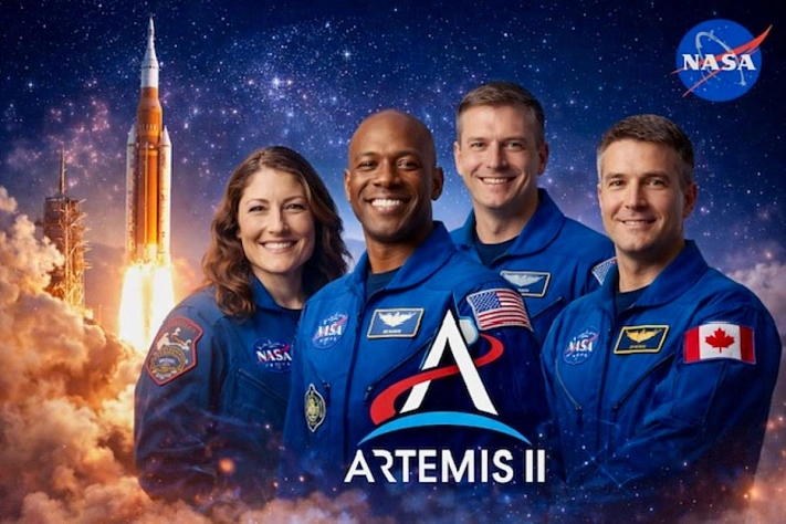 NASA впервые за полвека отправила людей к Луне