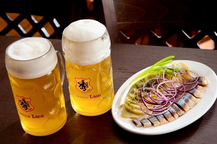 Селёдка с пивом помогает иммунитету и обмену веществ