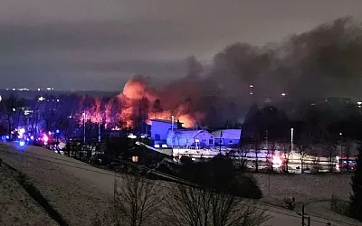 Грузовой самолёт разбился вблизи аэропорта Вильнюса