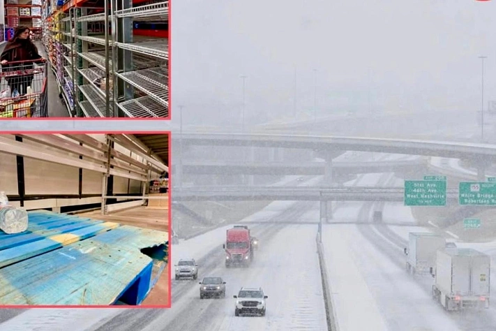 Сильнейший за век зимний шторм парализовал США — погибли люди, отменены тысячи рейсов