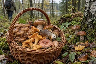 Какие грибы сейчас,в сентябре, есть в Подмосковье 