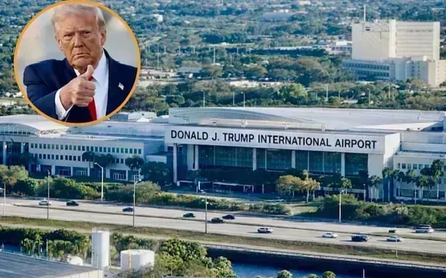 Во Флориде переименуют аэропорт Палм-Бич в честь Трампа