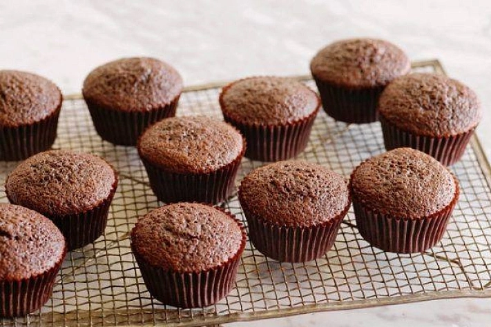 Диетические шоколадные кексы с орехами существуют