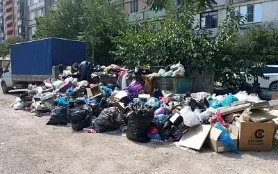 В Каспийске случился мусорный коллапс из-за некачественного топлива