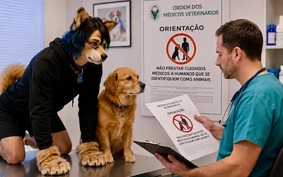 В Португалии ветеринарам запретили лечить людей-животных