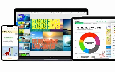 Pages, Numbers и Keynote получили крупное обновление под iOS 18.4 и macOS 15.4