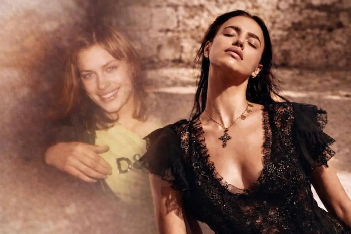 Как Ирина Шейк прошла путь от D&G на футболке до кампаний бренда