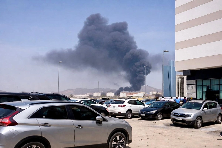 Пожар в нефтяной зоне Фуджейры связали с БПЛА