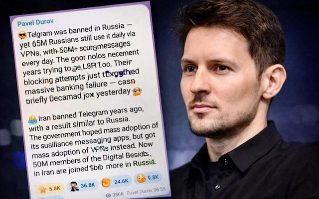 Дуров объявил о цифровом сопротивлении в России