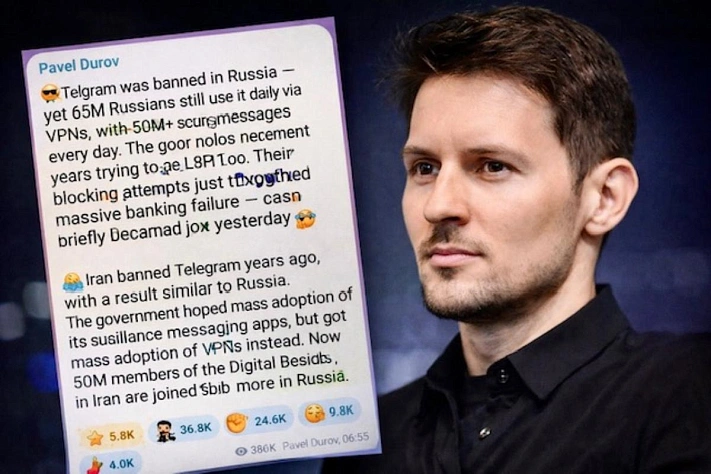 Дуров объявил о цифровом сопротивлении в России