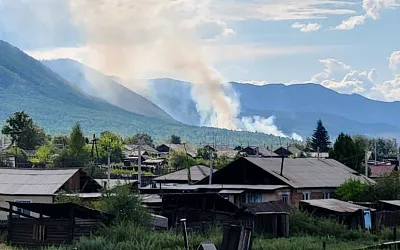 В Тыве объявили режим ЧС из-за лесных пожаров