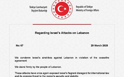 Израиль ответил на заявление Турции по ударам в Ливане